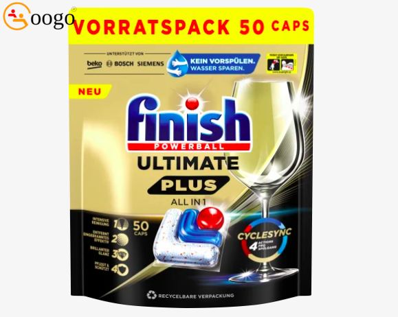 Geschirrspülmittel-Tabs Ultimate Plus, 50 St